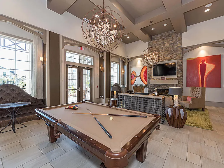 Resident Lounge & Entertainment Area