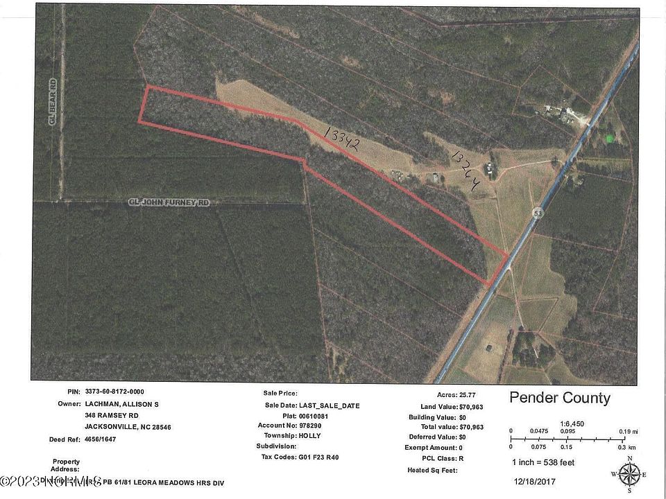 1st image of 25.77 Acre Nc Hwy 53 E