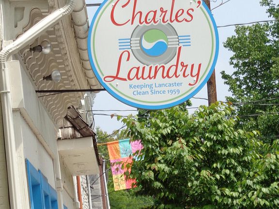 Laundry across street