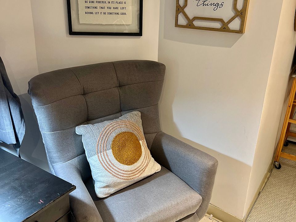 Unit B Accent Chair next to writers desk