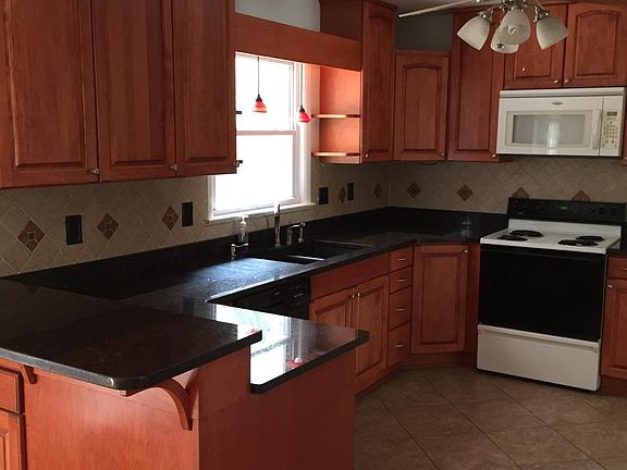 Kitchen with custom cabinets