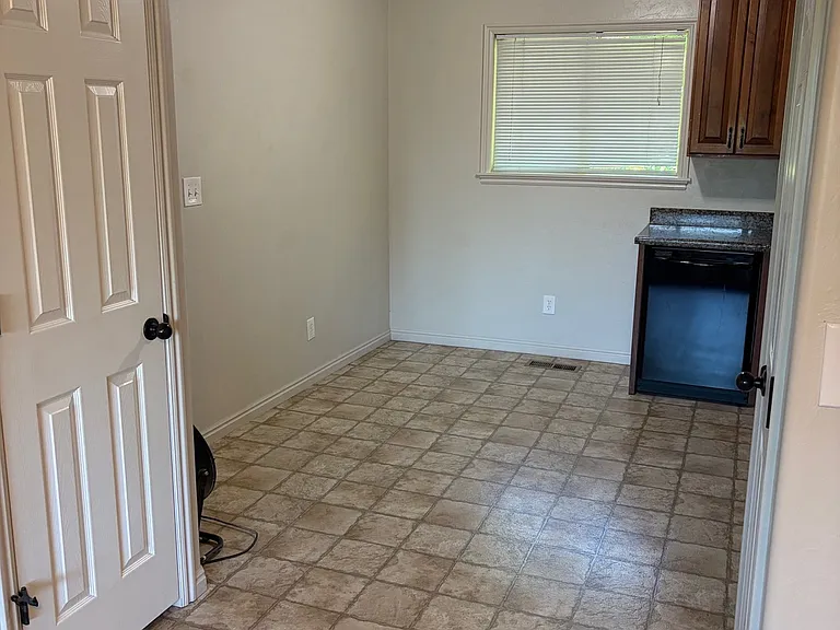 dinning area and exit to the carport