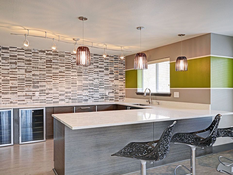 Clubhouse with hangout space