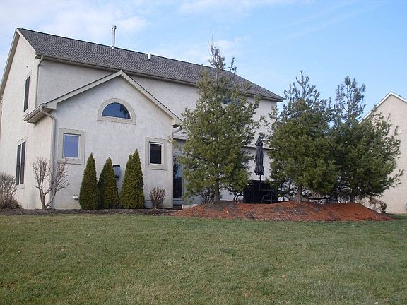 Rear view of home