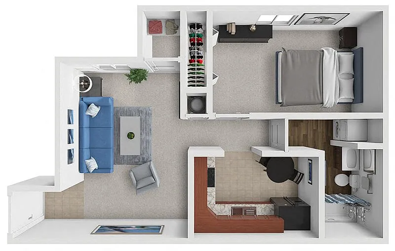 Floor plan Broderick