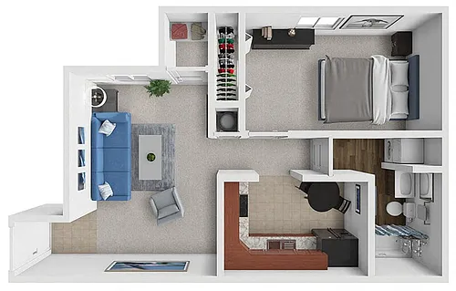 Floor plan Broderick