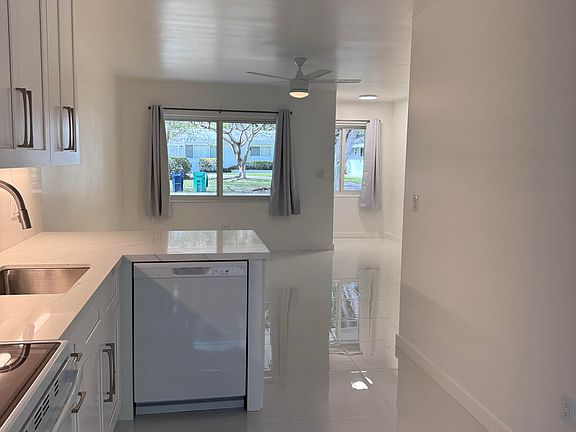 A view from the kitchen to the front of the house.