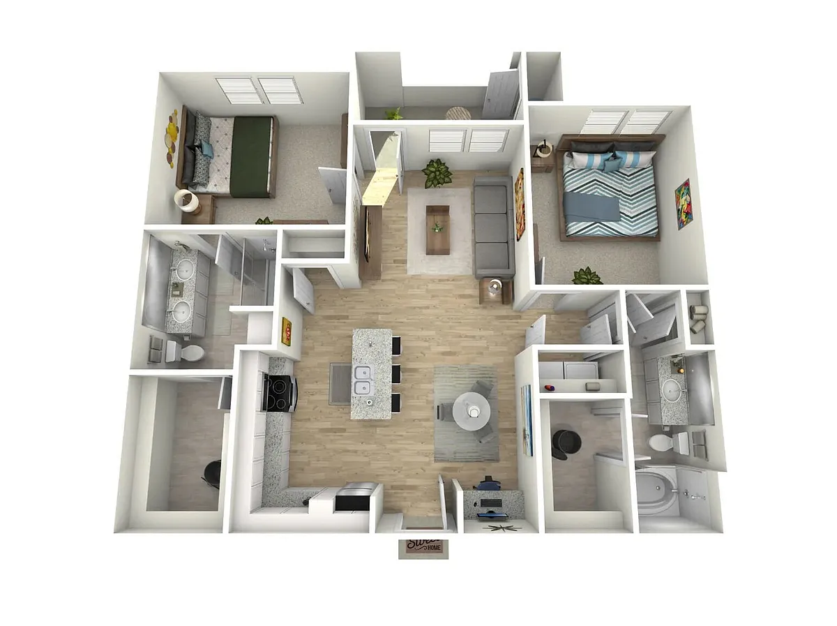 Floor plan B2