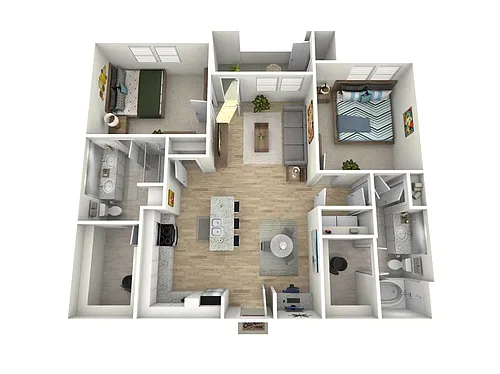 Floor plan B2