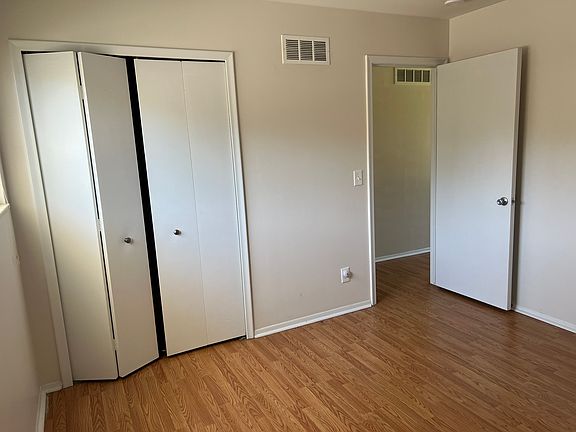 Large closets in bedroom