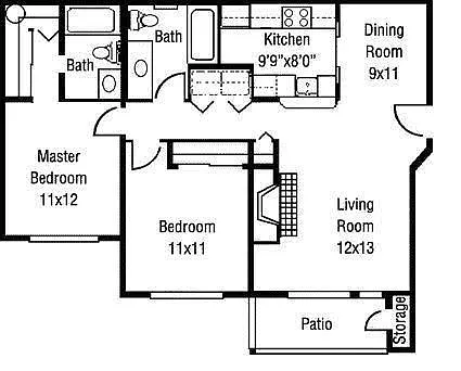 Floor plan Anchor