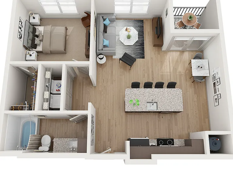 One Bed One Bath One Bed One Bath