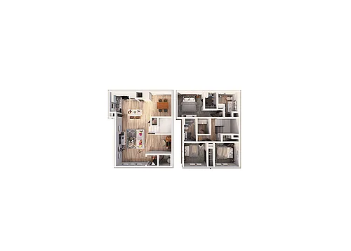 Floor plan C2D