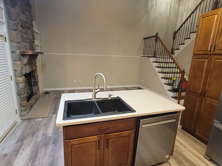 Kitchen and dining or another living room