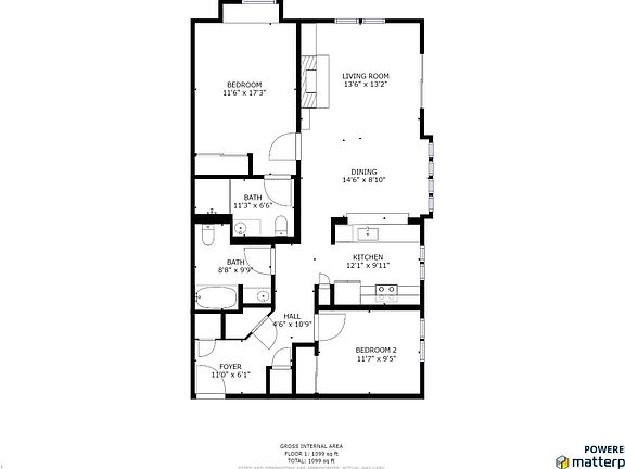 2nd image of 1 W Edith Ave APT B114