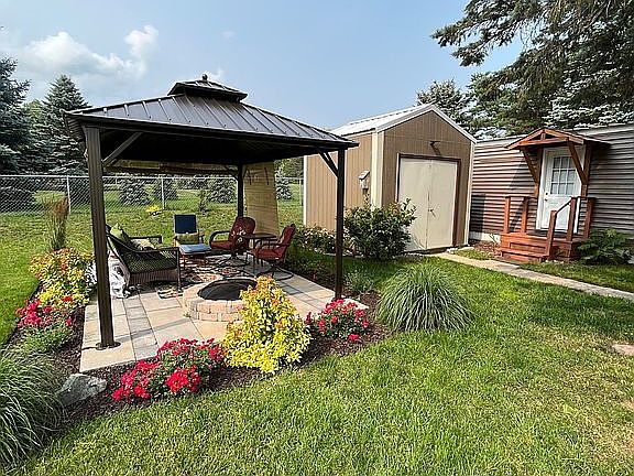 10x12 Gazebo and 10x10 Shed