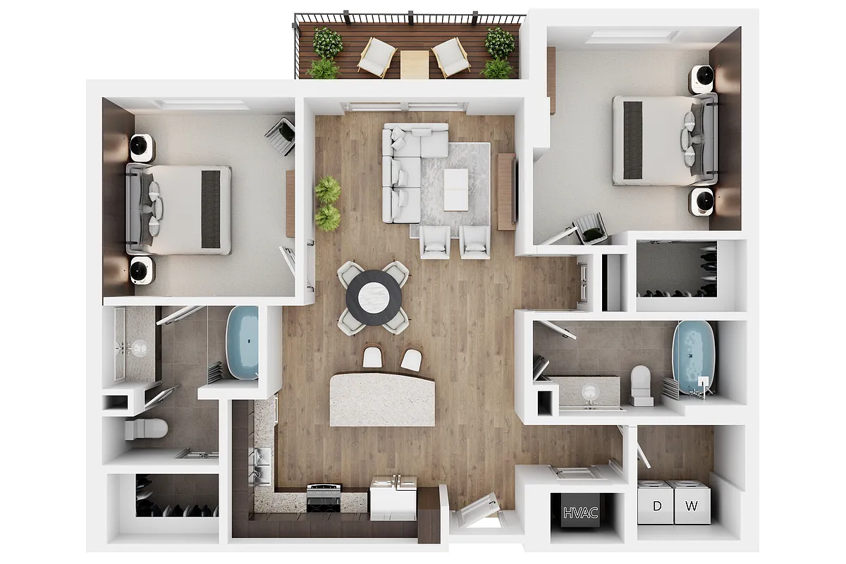 Floor plan B1