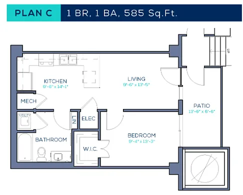 Floor plan C