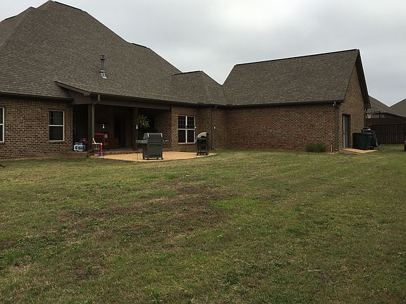 Large flat backyard