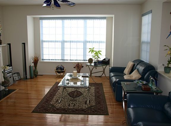 Family room with one of two fireplaces!!! 