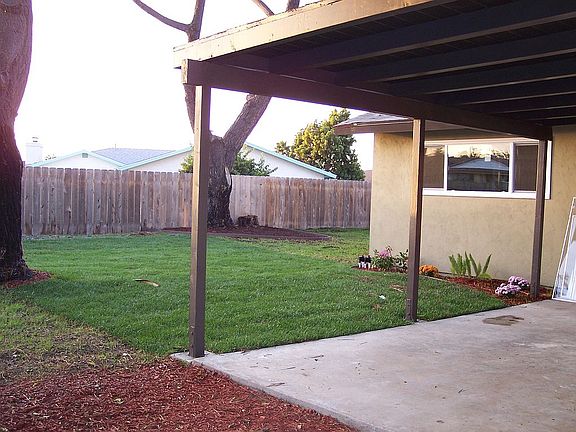 Backyard with Patio