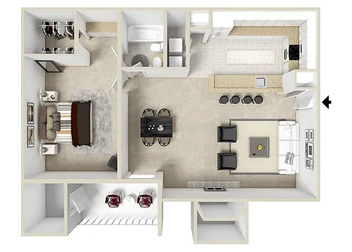 Floor plan Axis