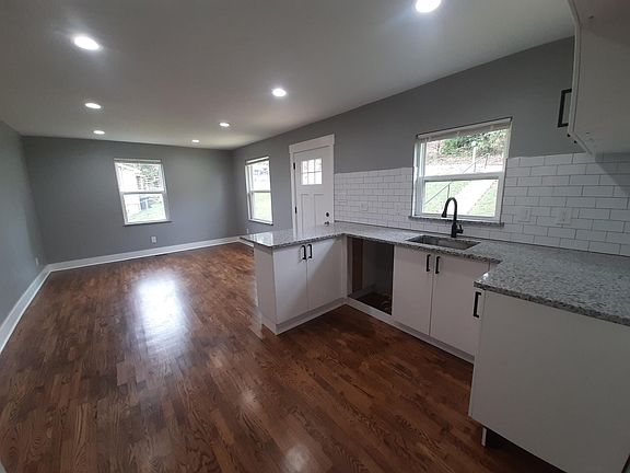Open Concept Living and Kitchen