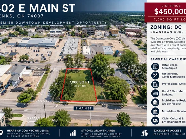 402 W Main St, Jenks, OK 74037