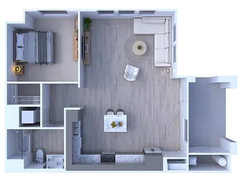Floor plan Madrid