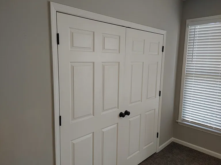 Custom closet system.