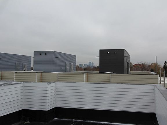 rooftop patio view of downtown