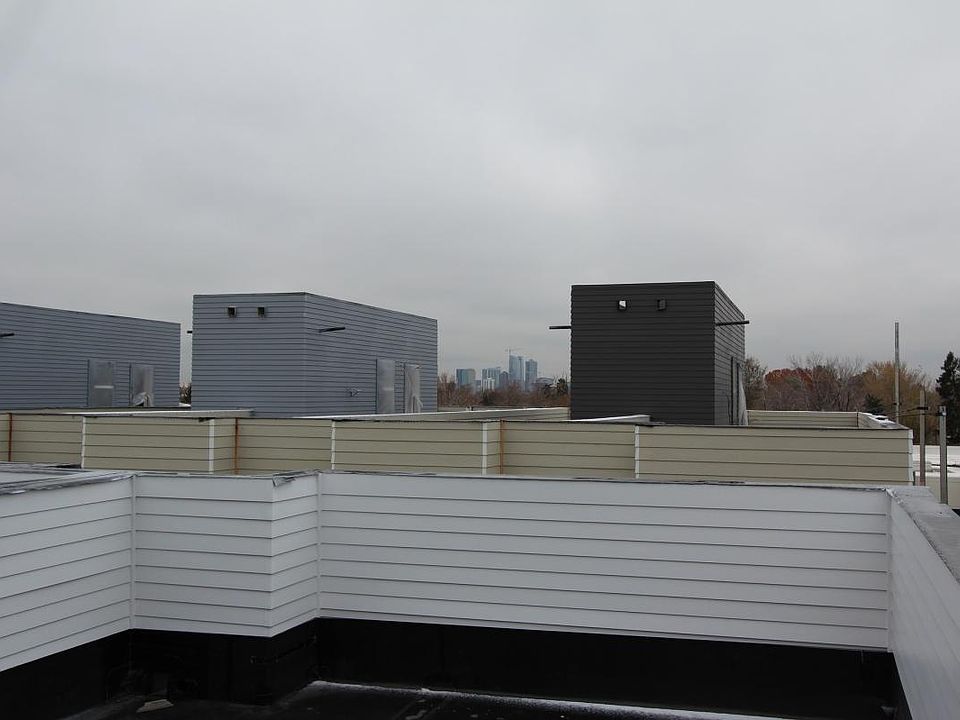 rooftop patio view of downtown