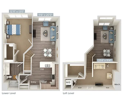 Floor plan A5L-304-306
