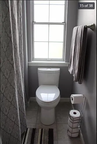 Upstairs master bath.