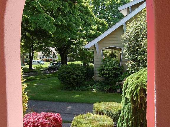 front yard view from portico