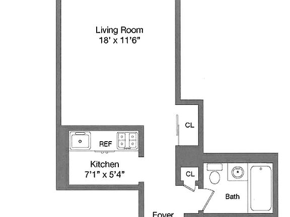 2nd image of 245 E 35th St APT 9J