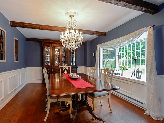 Spacious dining room