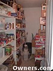 Pantry off kitchen