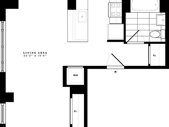 2nd image of 171 W 131st St APT 313