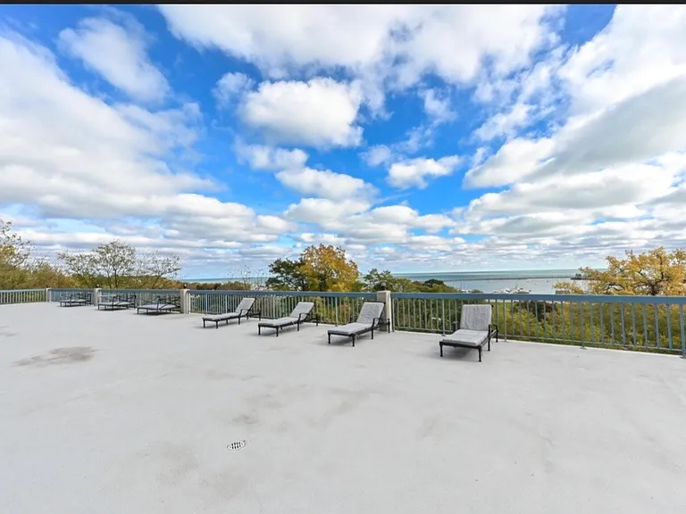 Lake Michigan view from common terrace