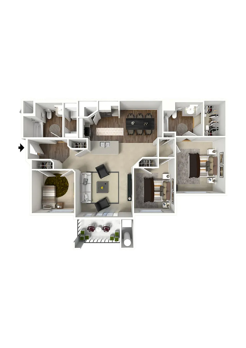 Floor plan Charleston