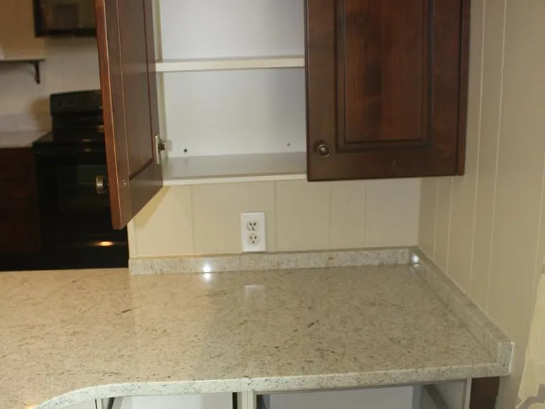 granite island lots of custom storage