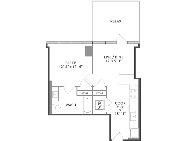 Floor plan A2