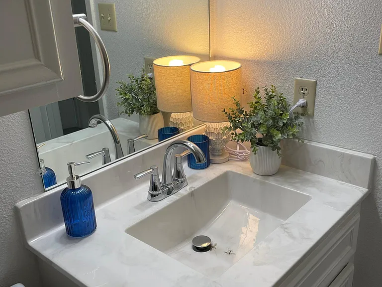 Hall bath