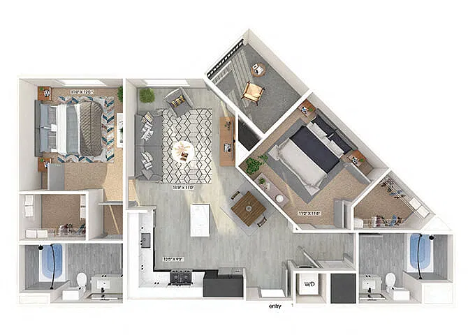 Floor plan B1