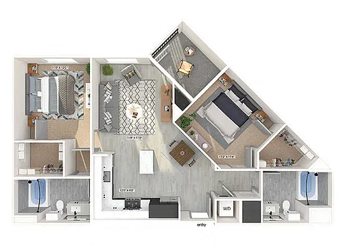 Floor plan B1