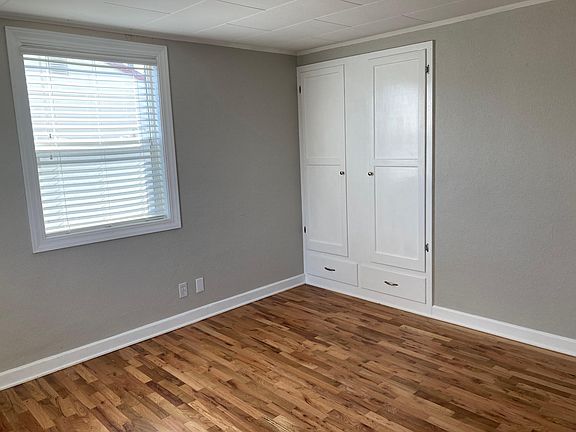 Built-in closet in bedrooms