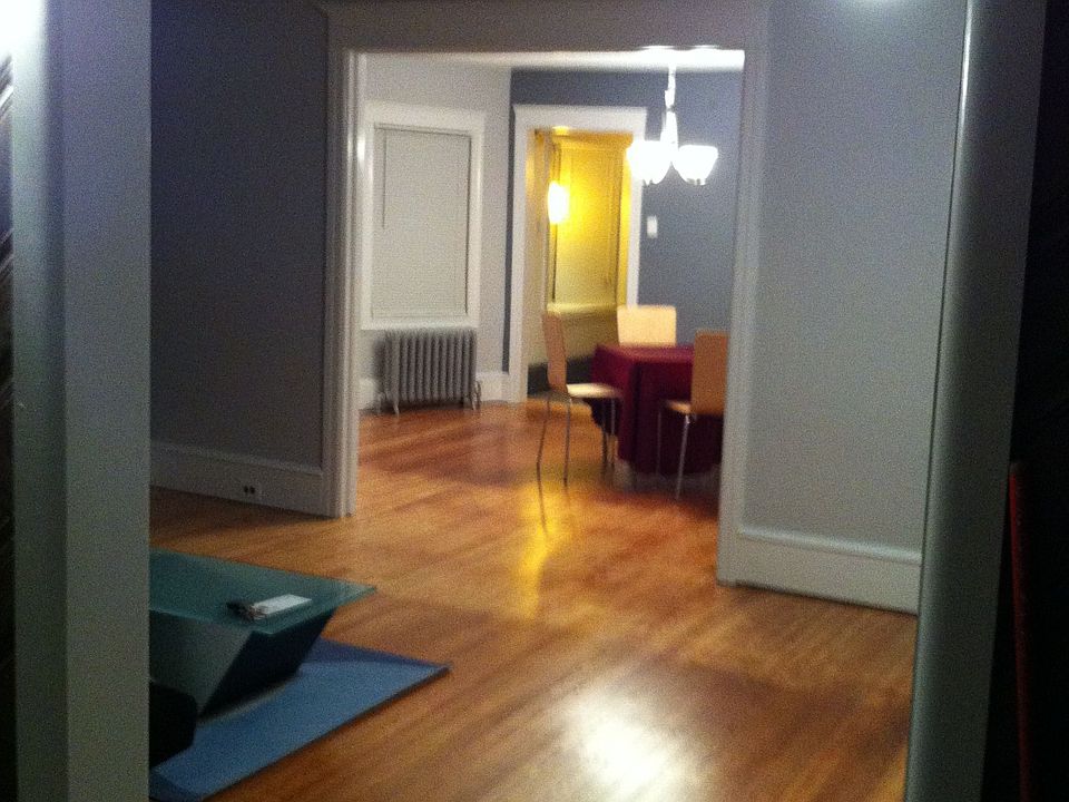 Entrance from enclosed Porch