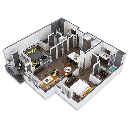 Floor plan Tupelo Platinum