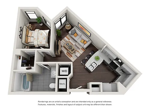 Floor plan The Curve